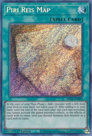 Piri Reis Map [BROL-EN023] Secret Rare