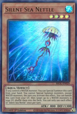 Silent Sea Nettle [BROL-EN029] Ultra Rare