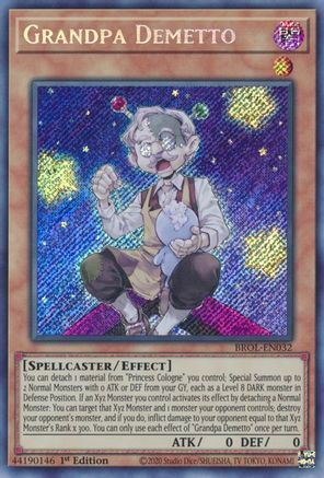 Grandpa Demetto [BROL-EN032] Secret Rare