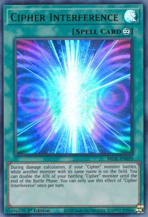 Cipher Interference [BROL-EN039] Ultra Rare