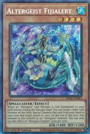 Altergeist Fijialert [BROL-EN047] Secret Rare