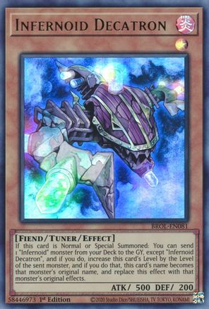 Infernoid Decatron [BROL-EN081] Ultra Rare