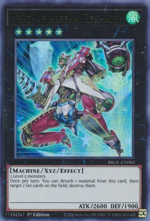 Wind-Up Arsenal Zenmaioh [BROL-EN083] Ultra Rare