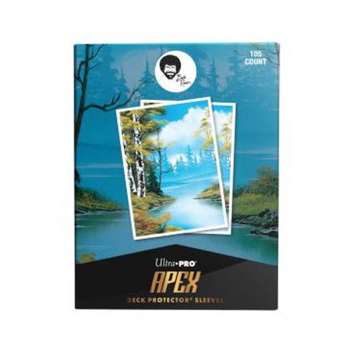 Ultra Pro - Bob Ross APEX Deck Protector Sleeves: Lakeside Path (Standard Sized)