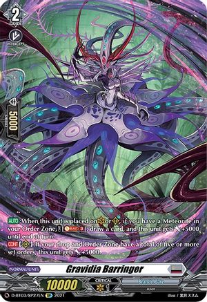 Gravidia Barringer (D-BT03/SP27EN) [Advance of Intertwined Stars]