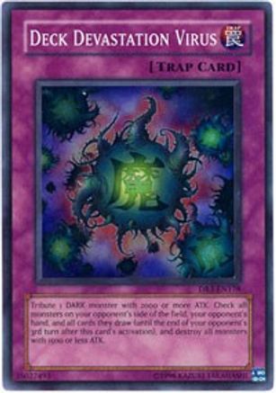 Deck Devastation Virus [DR3-EN178] Super Rare