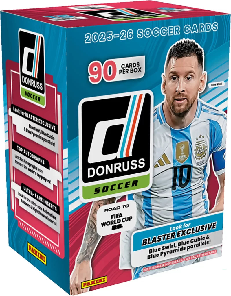 2025-26 Panini FIFA Soccer Donruss Road to World Cup Blaster *Sealed*