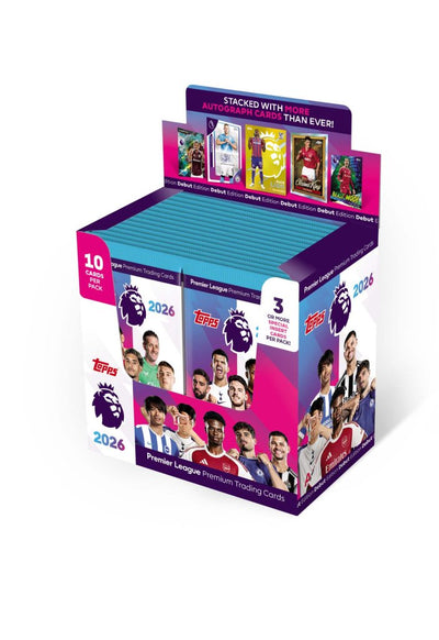 2026 Topps Premier League Booster Box *Sealed*
