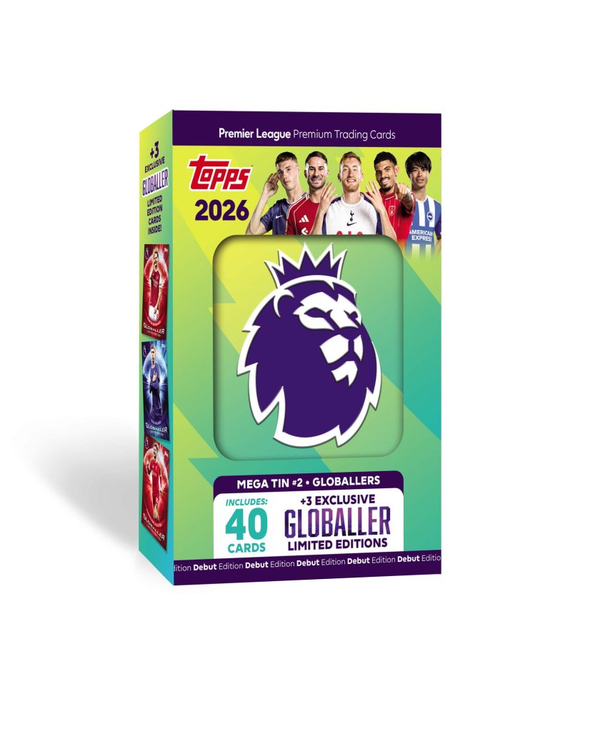 2026 Topps Premier League Mega Tin *Sealed*