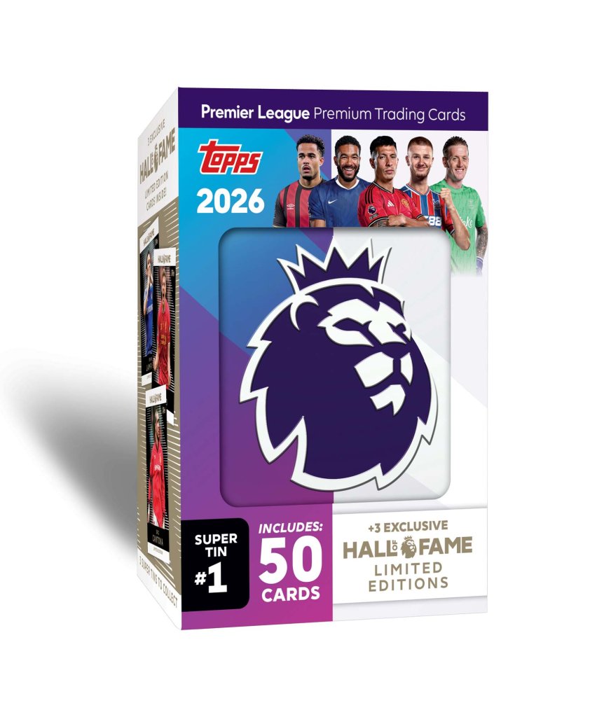 2026 Topps Premier League Super Tin *Sealed*