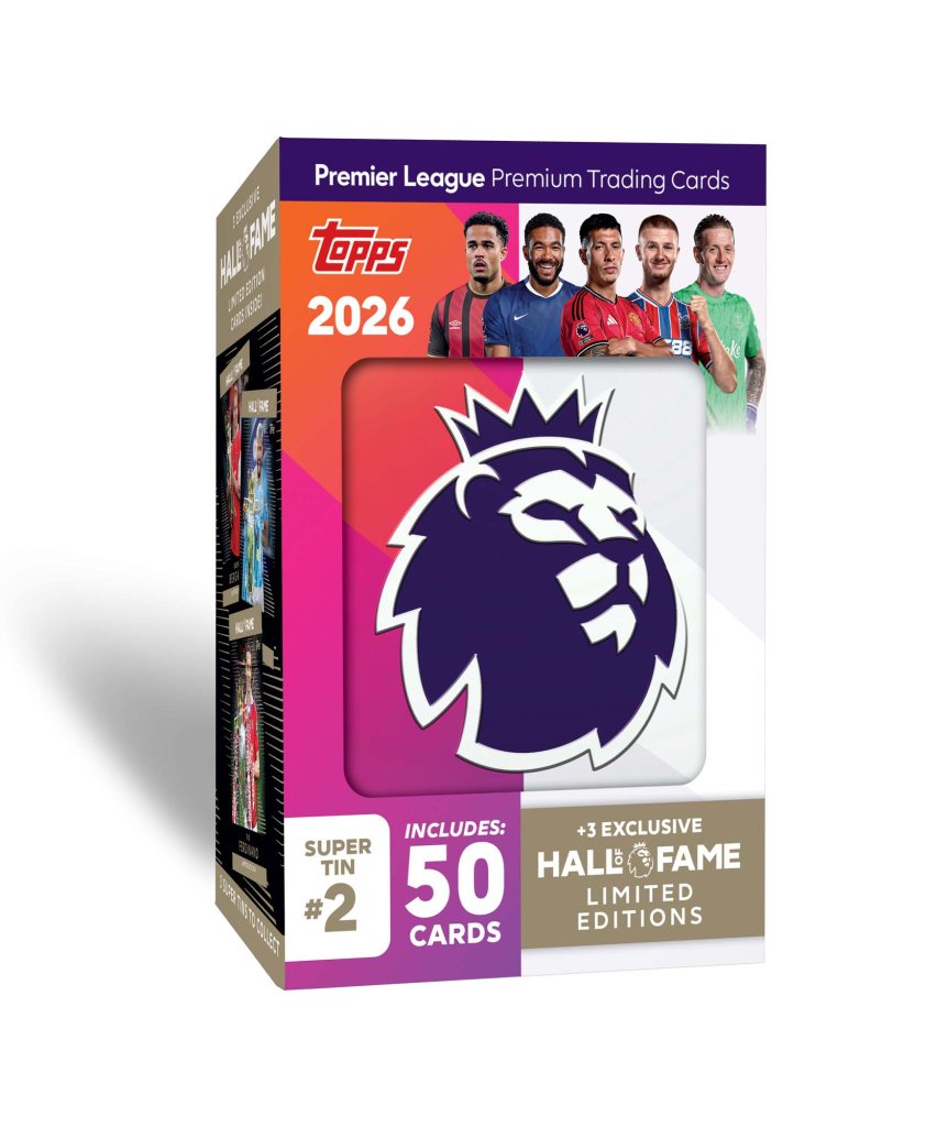 2026 Topps Premier League Super Tin *Sealed*