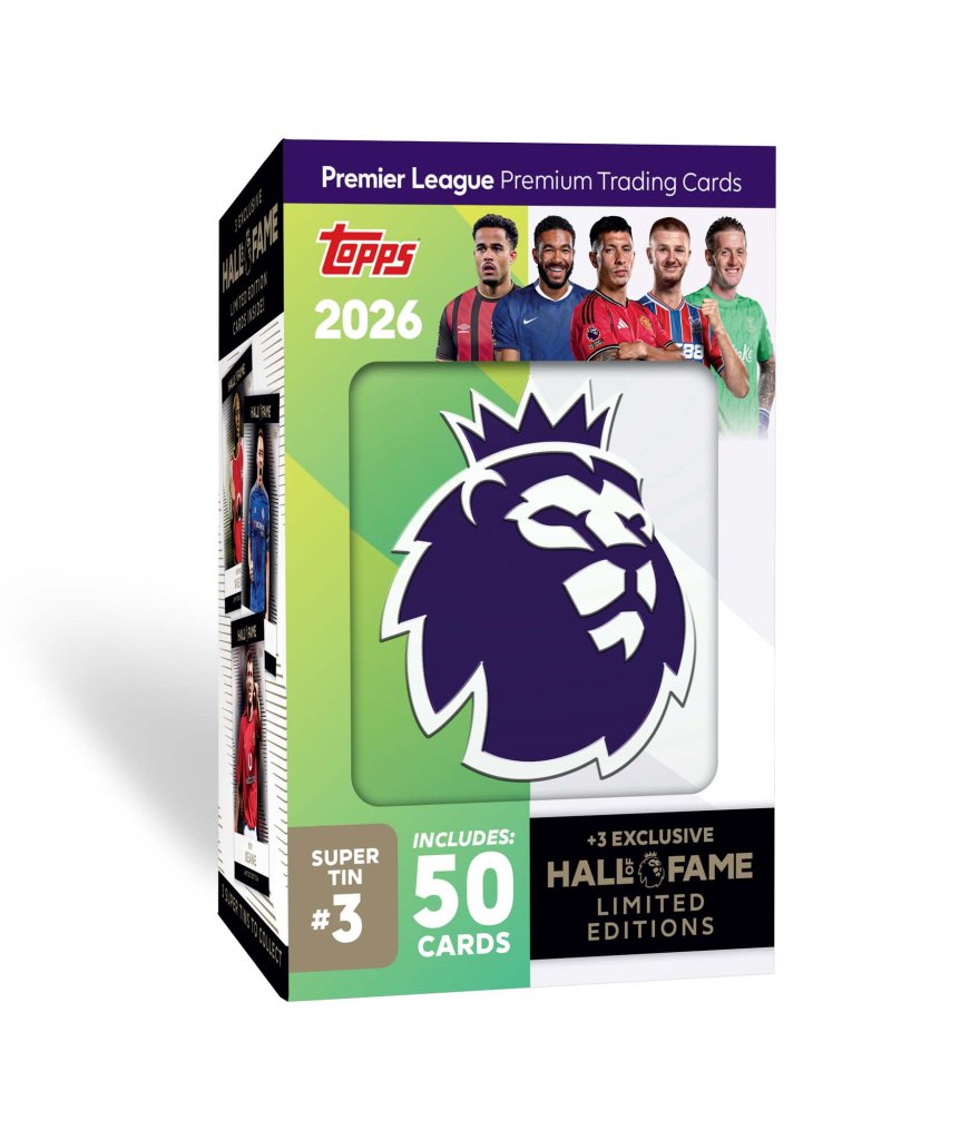 2026 Topps Premier League Super Tin *Sealed*