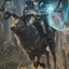 Oko, the Ringleader // Oko, the Ringleader (AOTJ-054) - Outlaws of Thunder Junction Art Series (Borderless) Foil