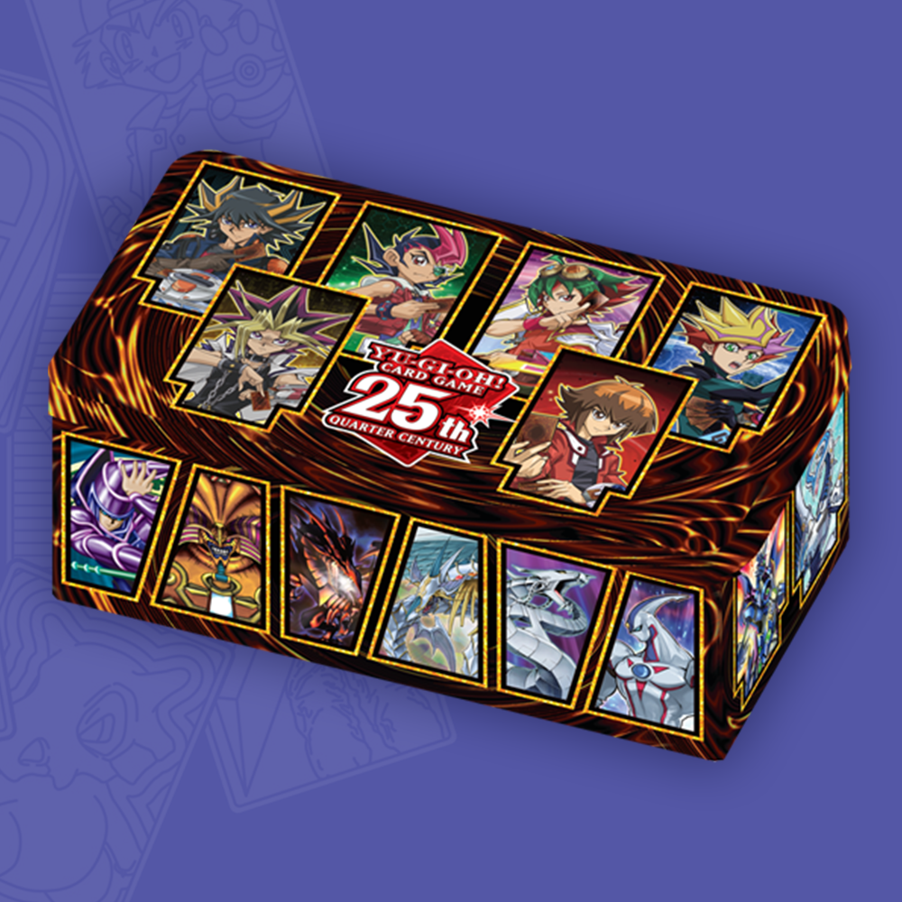 Yu-Gi-Oh! 2023 Dueling Heroes Tin - EMPTY (For Card Storage)