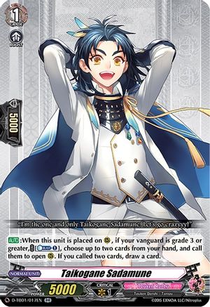 Taikogane Sadamune (D-TB01/017EN) [Touken Ranbu: ONLINE 2021]