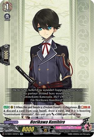 Horikawa Kunihiro (D-TB01/020EN) [Touken Ranbu: ONLINE 2021]