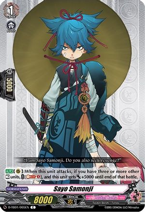 Sayo Samonji (D-TB01/065EN) [Touken Ranbu: ONLINE 2021]