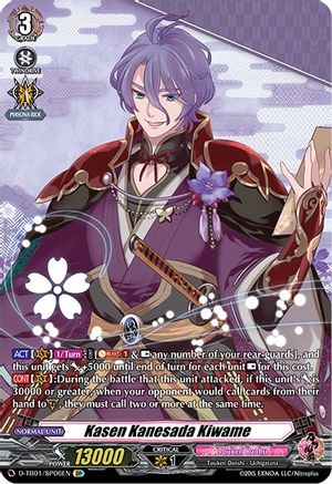 Kasen Kanesada Kiwame (D-TB01/SP06EN) [Touken Ranbu: ONLINE 2021]