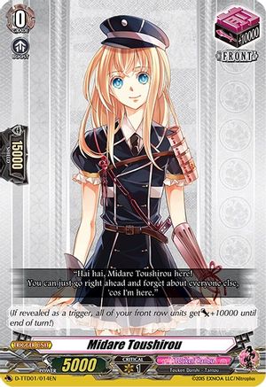 Midare Toushirou (D-TTD01/014EN) [Touken Ranbu: ONLINE 2021]