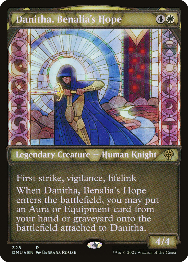 Danitha, Benalia's Hope (Showcase Textured) [Dominaria United]