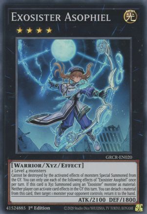 Exosister Asophiel [GRCR-EN020] Super Rare