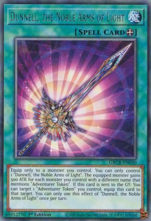 Dunnell, the Noble Arms of Light [GRCR-EN030] Rare