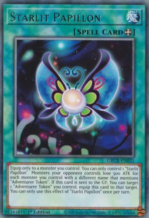 Starlit Papillon [GRCR-EN031] Rare