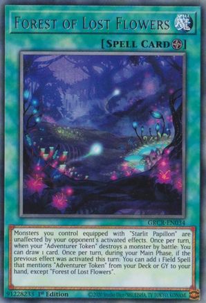 Forest of Lost Flowers [GRCR-EN034] Rare