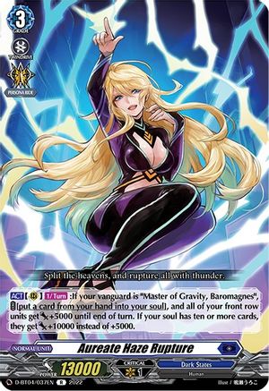 Aureate Haze Rupture (D-BT04/037EN) [Awakening of Chakrabarthi]