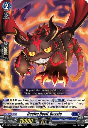 Desire Devil, Bessie (D-BT04/078EN) [Awakening of Chakrabarthi]