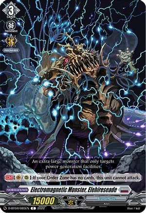 Electromagnetic Monster, Elehireseade (D-BT04/085EN) [Awakening of Chakrabarthi]