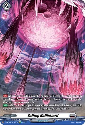 Falling Hellhazard (D-BT04/SP43EN) [Awakening of Chakrabarthi]