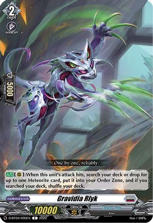 Gravidia Rlyk (D-BT04/090EN) [Awakening of Chakrabarthi]