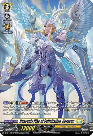 Heavenly Pike of Solicitation, Cornvoc (D-BT04/SP11EN) [Awakening of Chakrabarthi]