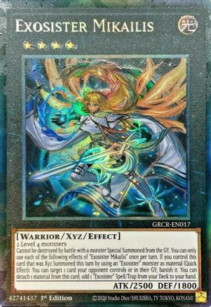 Exosister Mikailis [GRCR-EN017] Collector's Rare