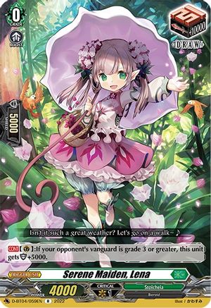Serene Maiden, Lena (D-BT04/059EN) [Awakening of Chakrabarthi]