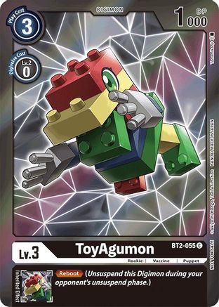 ToyAgumon [BT2-055] (Event Pack 2) [Release Special Booster Ver.1.0]