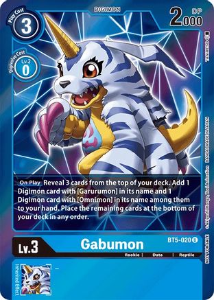 Gabumon [BT5-020] (Event Pack 2) [Battle of Omni]