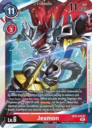 Jesmon [BT6-016] (Event Pack 2) [Double Diamond Promos]
