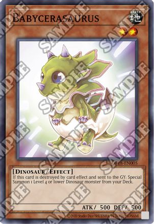 Babycerasaurus [OP18-EN005] Super Rare