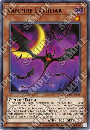Vampire Familiar [OP18-EN018] Common