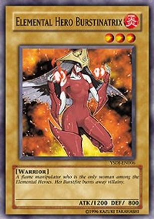 Elemental HERO Burstinatrix [YSDJ-EN006] Common