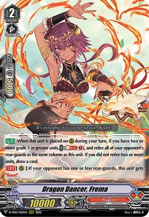 Dragon Dancer, Frema (D-VS03/025EN) [V Clan Collection Vol.3]