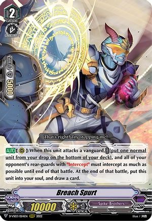 Breach Spurt (D-VS03/054EN) [V Clan Collection Vol.3]