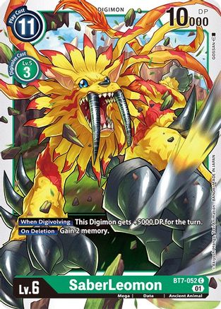 SaberLeomon [BT7-052] [Next Adventure]