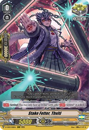 Stake Fetter, Thviti (D-VS03/021EN) [V Clan Collection Vol.3]