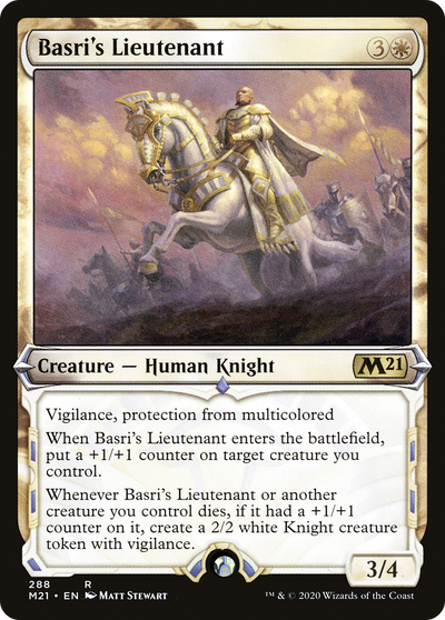 Basri's Lieutenant (Showcase) [Core Set 2021]
