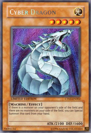 Cyber Dragon [CT03-EN002] Secret Rare