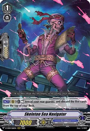 Skeleton Sea Navigator (D-VS04/068EN) [V Clan Collection Vol.4]