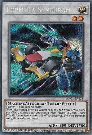 Formula Synchron [HAC1-EN178] Secret Rare